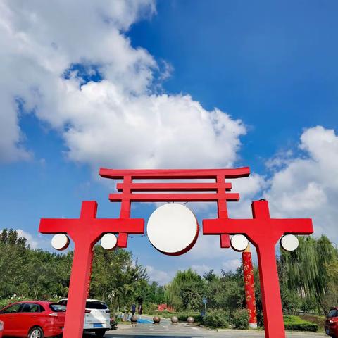 美丽的滨河公园