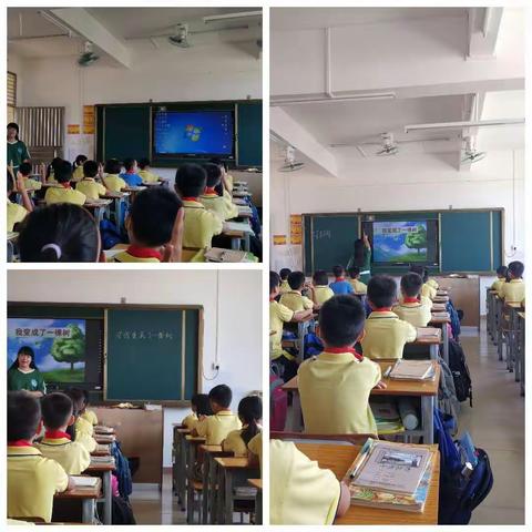 名师进课堂——记佛山市禅城区名师黎婉园送课到苹塘镇谈礼小学