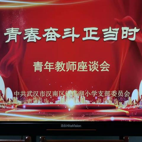 青春奋斗正当时—银莲湖小学青年教师座谈会