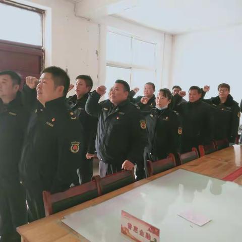 城市管理局第一党支部开展12月份固定党日活动