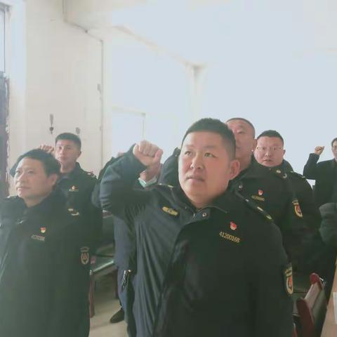 城市管理局第一党支部开展2021年3月份固定党日活动