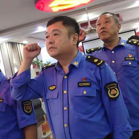 城市管理局第一党支部开展6月份固定党日活动