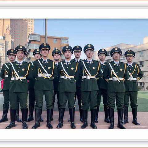 兰州市第六中学国旗护卫队纳新