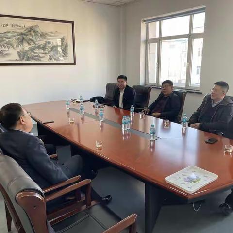 秦翰同志一行拜访延边朝鲜族自治州住房公积金管理中心主任崔水