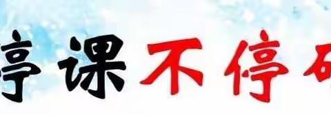 停课不停学，成长不延期。