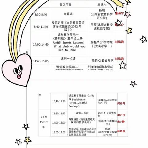 沂南五小英语组线上学习纪实——探索主题意义引领下的单元整体教学设计路径