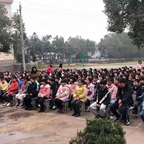 【不忘初心,努力奋取,再创辉煌】——大地九年一贯制学校二〇二二年春季开学典礼