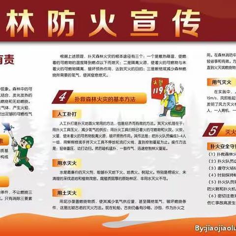 关于森林草原防火致学生和家长的一封信