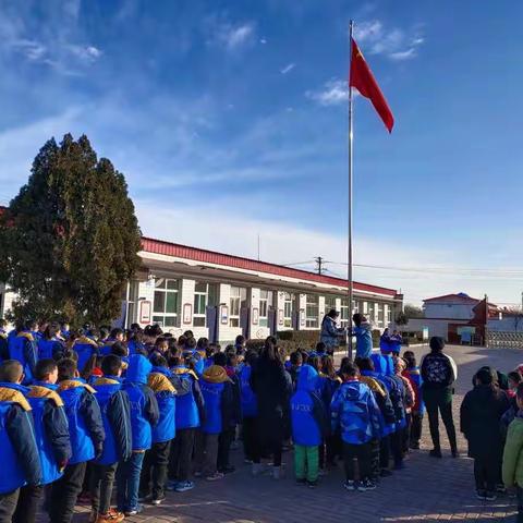 北格镇侯家寨小学“喜迎十四五，奋进百年梦”庆元旦活动掠影