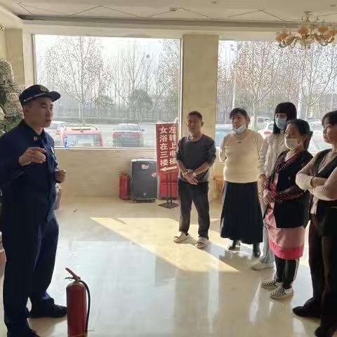 提升消防意识 筑牢安全屏障——大名大队深入辖区人员密集场所开展消防安全培