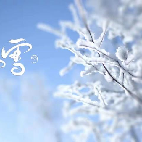 “幼”见小雪🌨️暖意浓浓——小博士幼儿园十二节气——小雪温馨提示