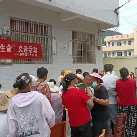 蕲春县狮子镇卫生院“服务百姓健康行动”下乡义诊实践活动