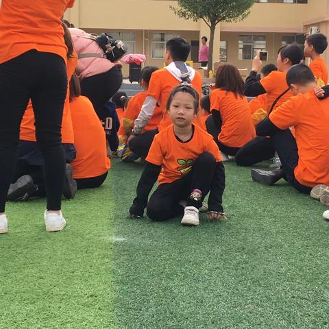 女儿学校运动会