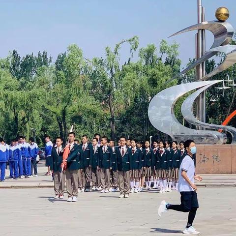 🍀初一六班首次升旗仪式🇨🇳