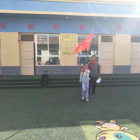 马家岔教学点庆“六一”活动