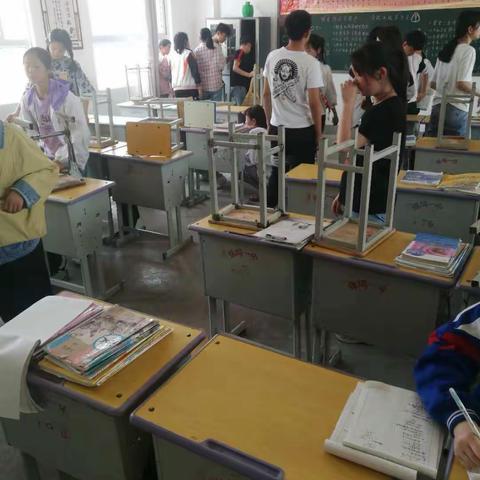 累并快乐着——张午一中卫生大扫除活动