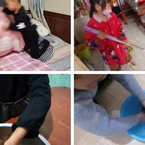旧镇中心小学疫情居家隔离期间劳动教育