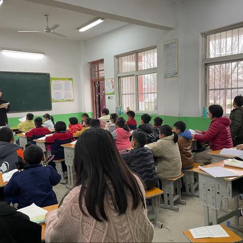 赛课听评课教研活动——大丁庄小学