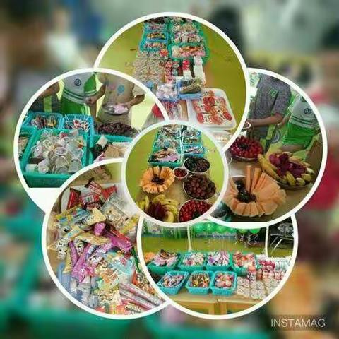 大三班散学典礼美食分享会