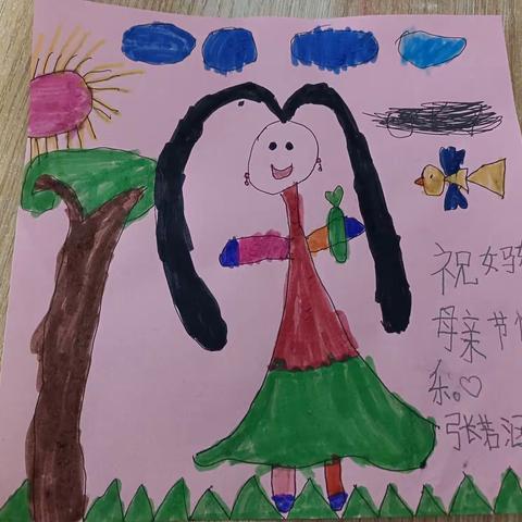 来自孩子们的母亲节祝福！