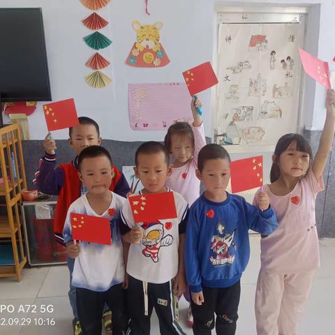 三营幼儿园“迎国庆，爱国旗”主题教育活动