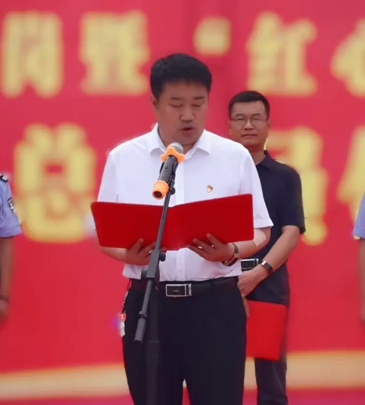 启动仪式由侯岭乡党委副书记,乡长刘道永主持