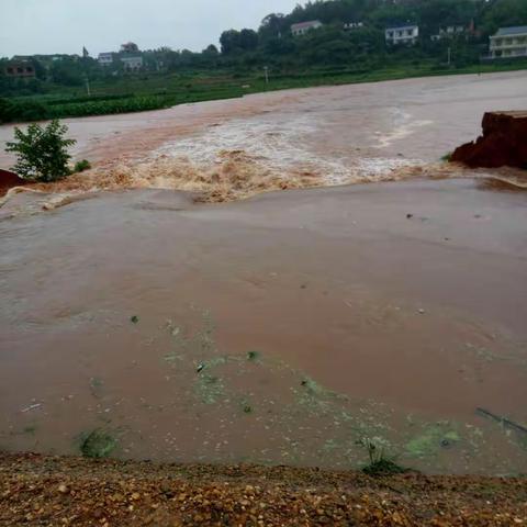 迎战强降雨，抗洪第一线