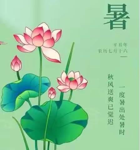 离离暑云散，袅袅凉风起 —博兴乐安实验学校二年级处暑节气里的综合实践活动