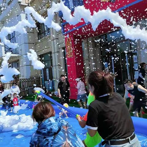 【泡沫之夏，奇幻泡泡趴】——奥乐思国际幼稚园泡沫之夏活动