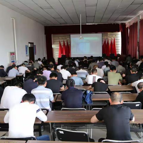 永智煤矿组织观看学习《生命重于泰山——学习习近平总书记关于安全生产重要论述》电视专题片