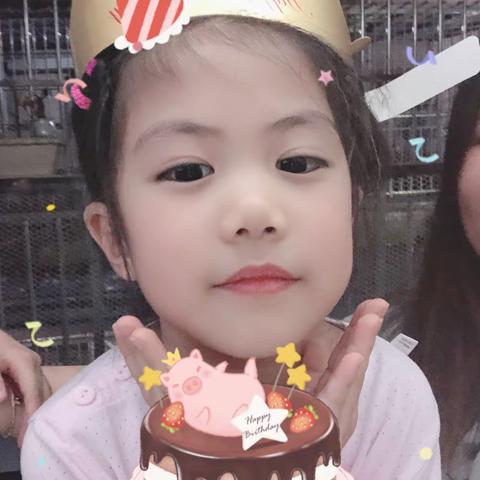 陈思涵宝贝6岁生日快乐
