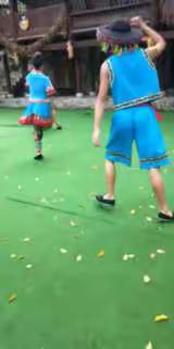 翠北实验小学三（3）班锦绣中华民族文化村社会研学活动。集体视频