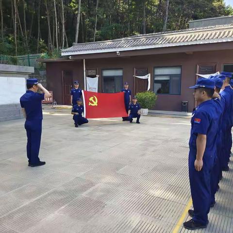 “重温红色历史，传承革命精神”——富县大队组织全体党员参观直罗镇战役纪念馆