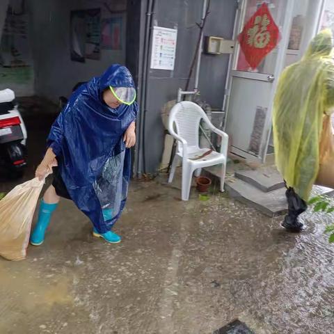 王陵街道海郑里社区防御“烟花”，守护居民平安