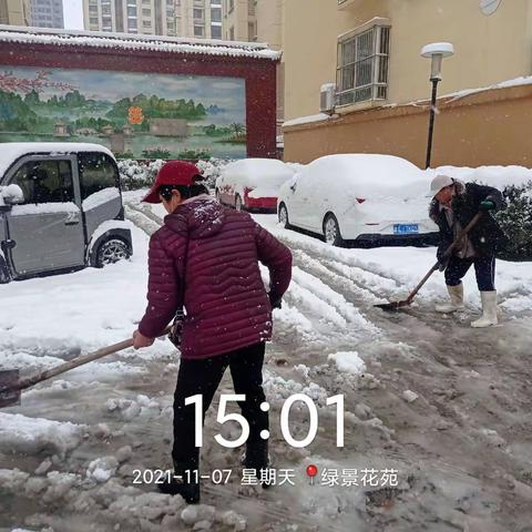 白雪飘飘景色好，四处分洒蒲公飘。整枝挂满像琉珠，大地覆盖似银铺。漂亮……