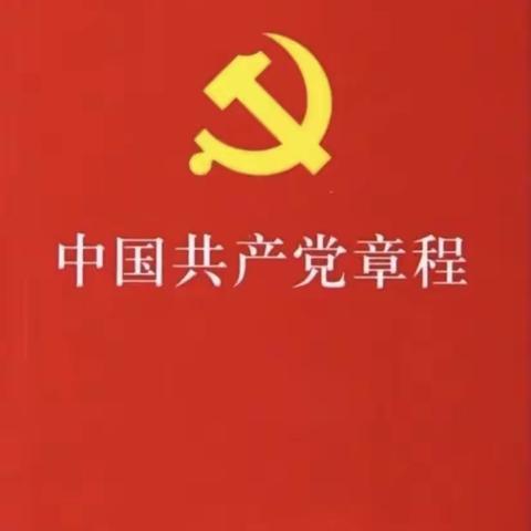 学习新党章    做合格党员