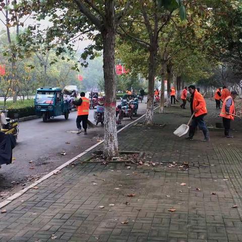 范县城管人：强化市容卫生综合整治，精心扮靓城区人居环境