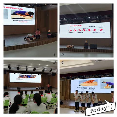 师生健康·中国健康 梅龙湖学校开展“世界急救日”应急救护培训活动