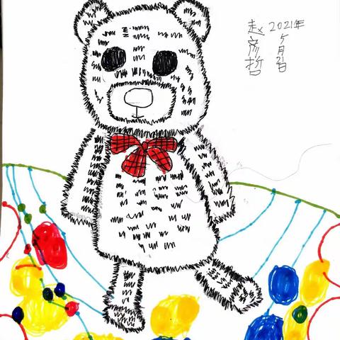 《线描公仔》