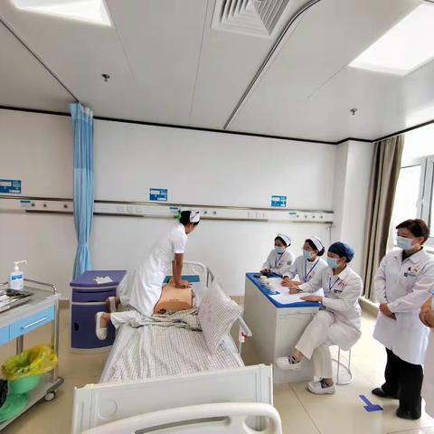 护理部组织2023上半年中西医护理技能考核