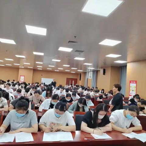 护理部组织2023上半年护理理论考核