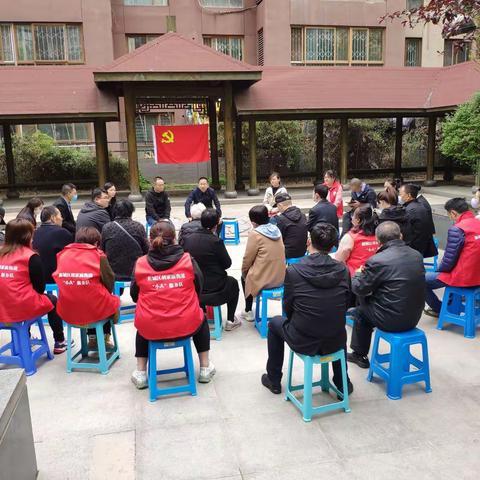 区委常委、统战部部长李智平赴胡家庙街道唐韵社区开展“党史学习”宣讲活动