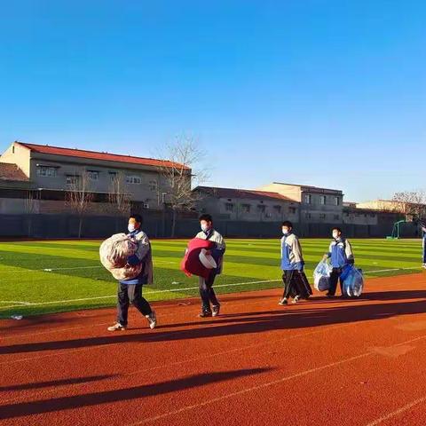 春暖花开日，少年返校时---赵县职业中专学校学生返校纪实