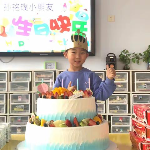 祝孙铭璞小可爱生日快乐！