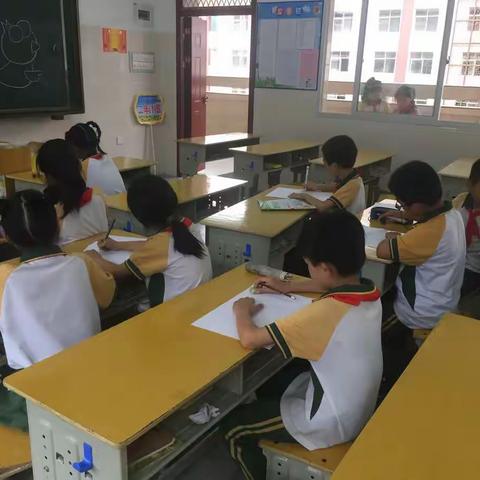 赤岩小学美术兴趣小组活动