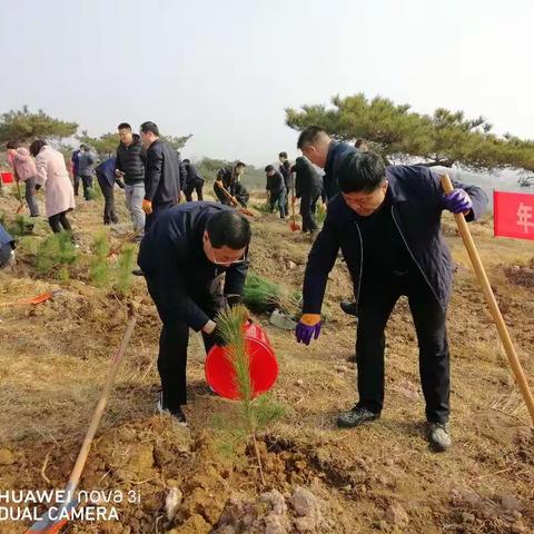 诸城市开展义务植树活动，掀起春季造林绿化高潮