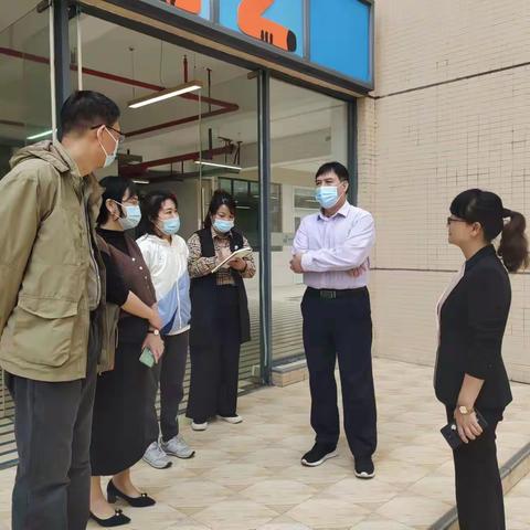 侯启江副主任到市第七幼儿园、市第五幼儿园调研