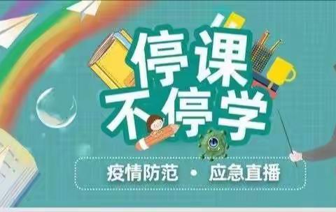 离校不离教，停课不停学——莳山学校停课不停学活动纪实