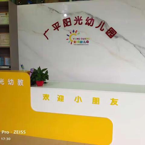 梧州市龙圩区广平阳光幼儿园开展“幼小衔接我们在行动”的活动