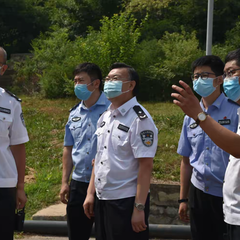 省局赵晓光局长一行莅临沈阳市龙山强制隔离戒毒所检查防疫防汛工作